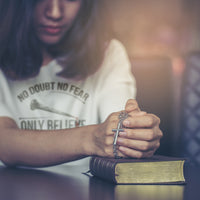 Load image into Gallery viewer, No Doubt No Fear Only Believe Graphic T-Shirt
